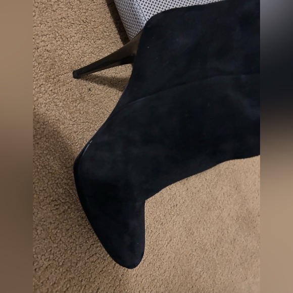 Jimmy Choo Giselle Black Suede Over the Knee Boots; size 9.5, EUC! - Picture 9 of 16